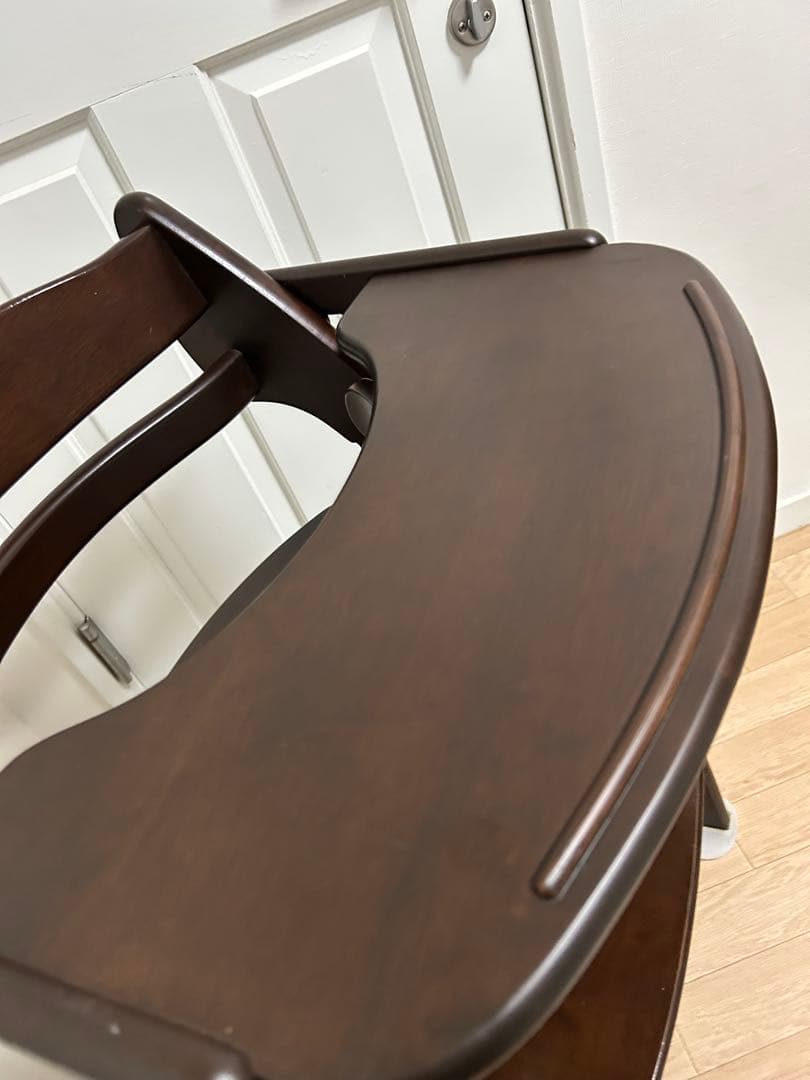 【美品】 大和屋 すくすくチェア アーク テーブル&ガード付 ベビーチェア