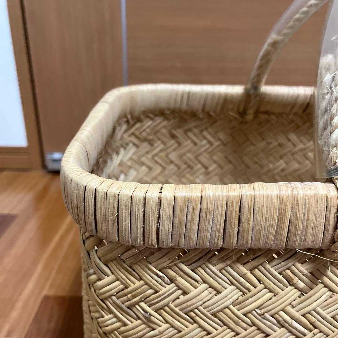 築地で購入　市場カゴ