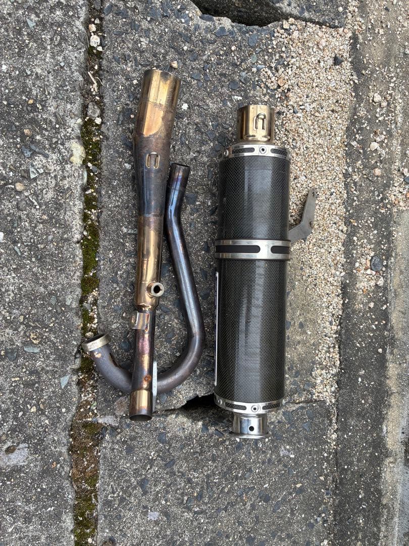 Dトラッカー125 OVER マフラー