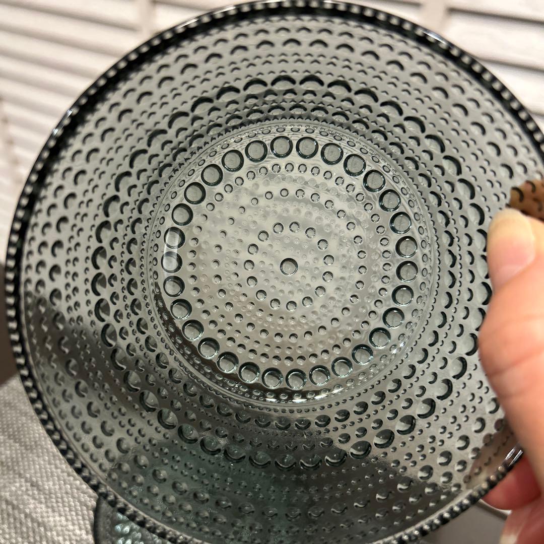 公*美様 イッタラ カステヘルミ プレート グレー 17cm×2枚　10cm×2