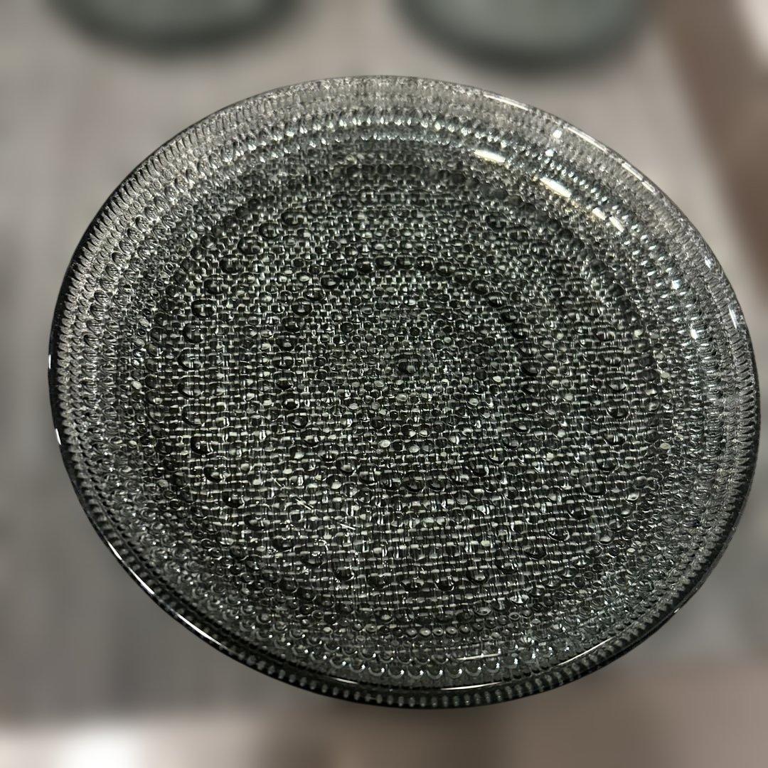 公*美様 イッタラ カステヘルミ プレート グレー 17cm×2枚　10cm×2