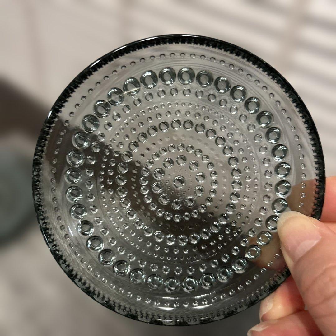 公*美様 イッタラ カステヘルミ プレート グレー 17cm×2枚　10cm×2