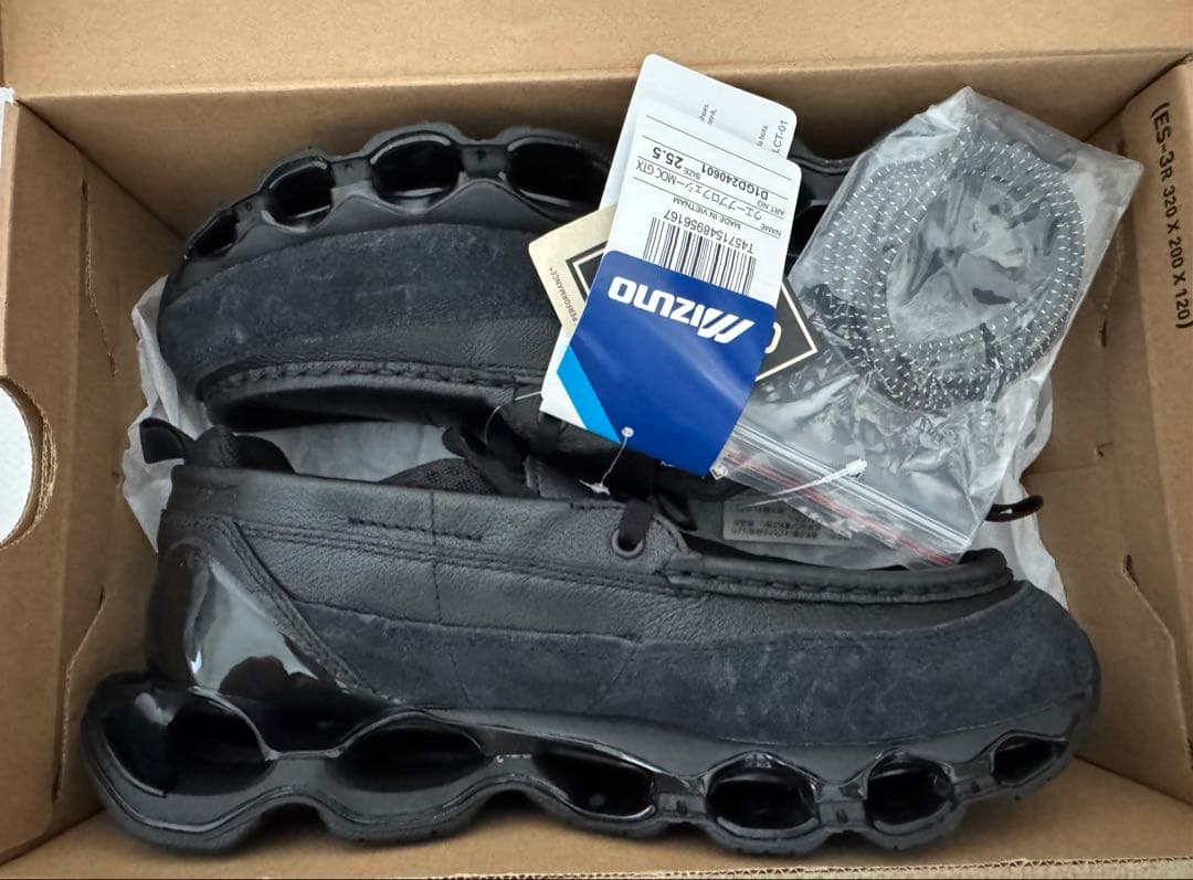 WAVE PROPHECY MOC GTX 25.5 黒 Mizuno