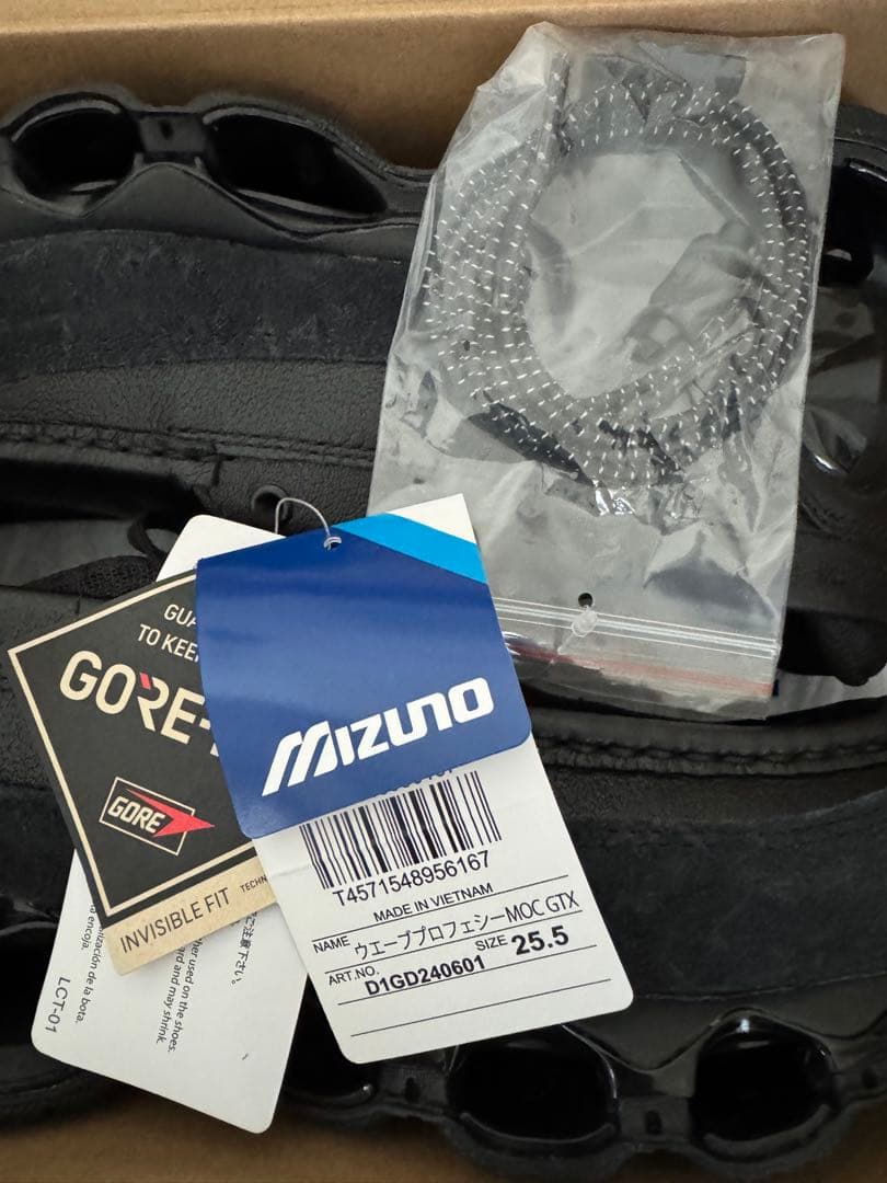 WAVE PROPHECY MOC GTX 25.5 黒 Mizuno