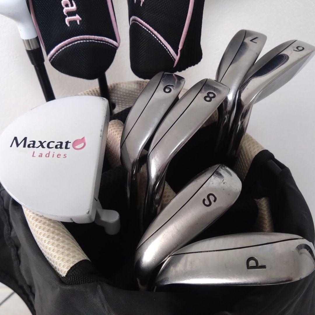 激安★豪華★Maxcat 初心者 優しい レディース ゴルフクラブセット！！