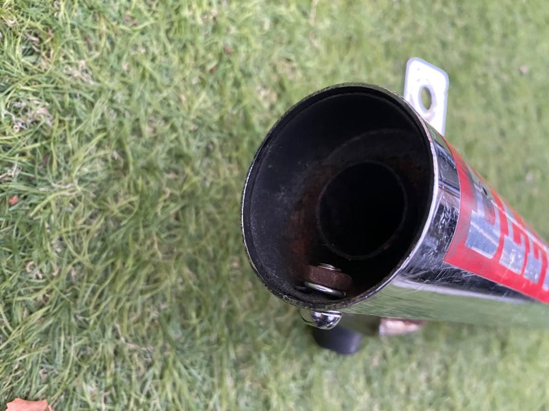 GN125 弾丸マフラー 当時物