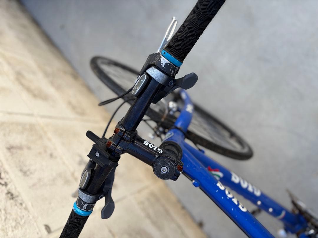 GIOS PURE FLAT ジオスブルー／フレーム490／要メンテ・現状渡し