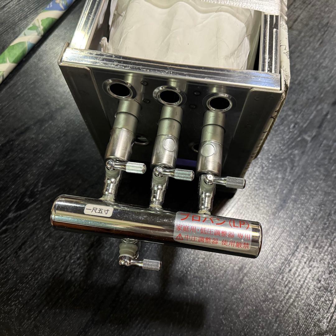 ★新品未使用★ プロパンガス用 業務用焼き鳥器 焼鳥器 焼き鳥焼き機　尺5