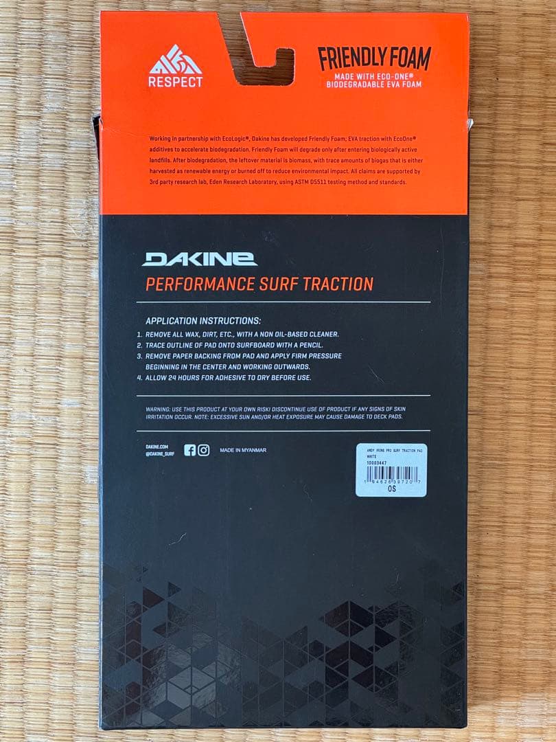 サーフ デッキパッド DAKINE ANDY IRONS PRO