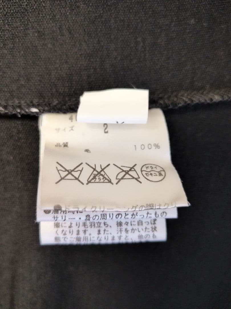 【DIANE von FURSTENBERG】ブラック ウール ラップドレス☆