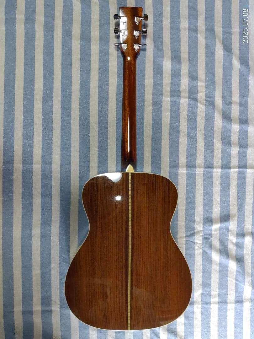 S.YAIRIのYO-90／000-28タイプのオール単板エボニー指板仕様アコギ