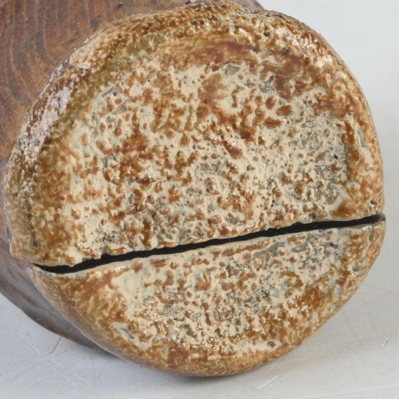 茶道具　輪島塗　塗師　川岸英之作　筍香合　共箱　V　9814