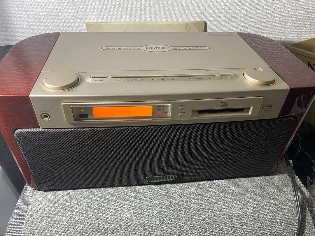 SONY ソニーセレブリティMD7000 CD MD リモコン付属しません