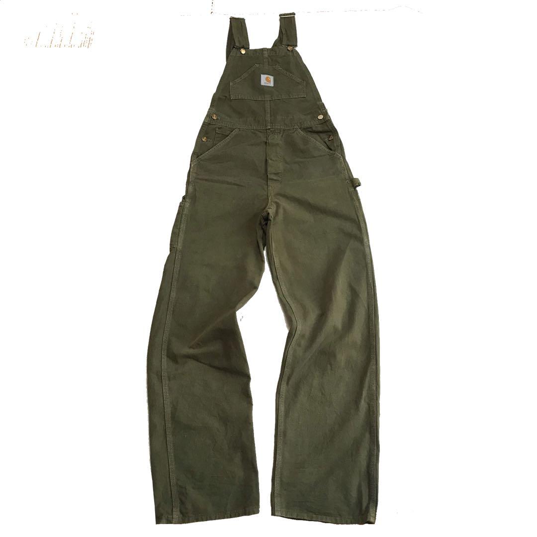Carhartt カーハート　USA製　コットン オーバーオール　ビンテージ