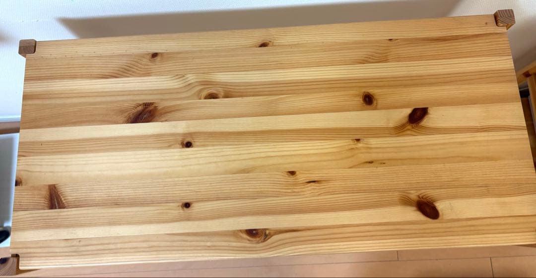 パイン材ユニットシェルフ　86センチ幅　小　無印良品　2個セット　収納棚　木材