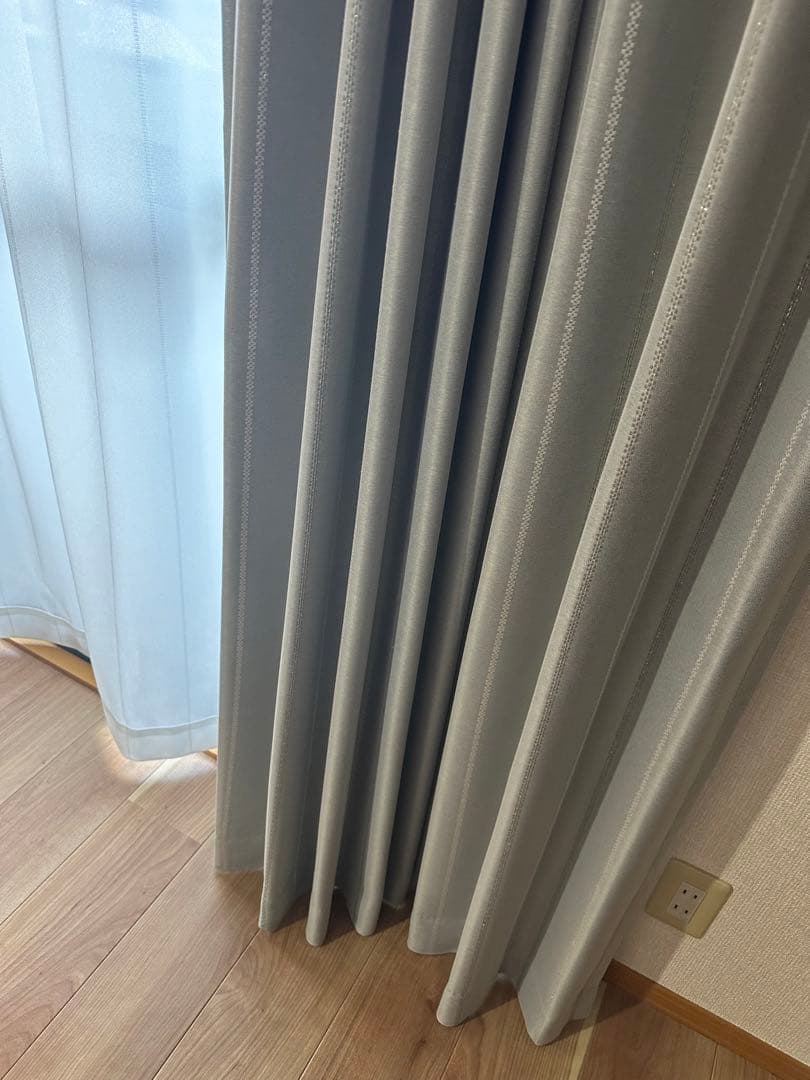 【新品同様】カーテン&レースカーテンセット【美品】