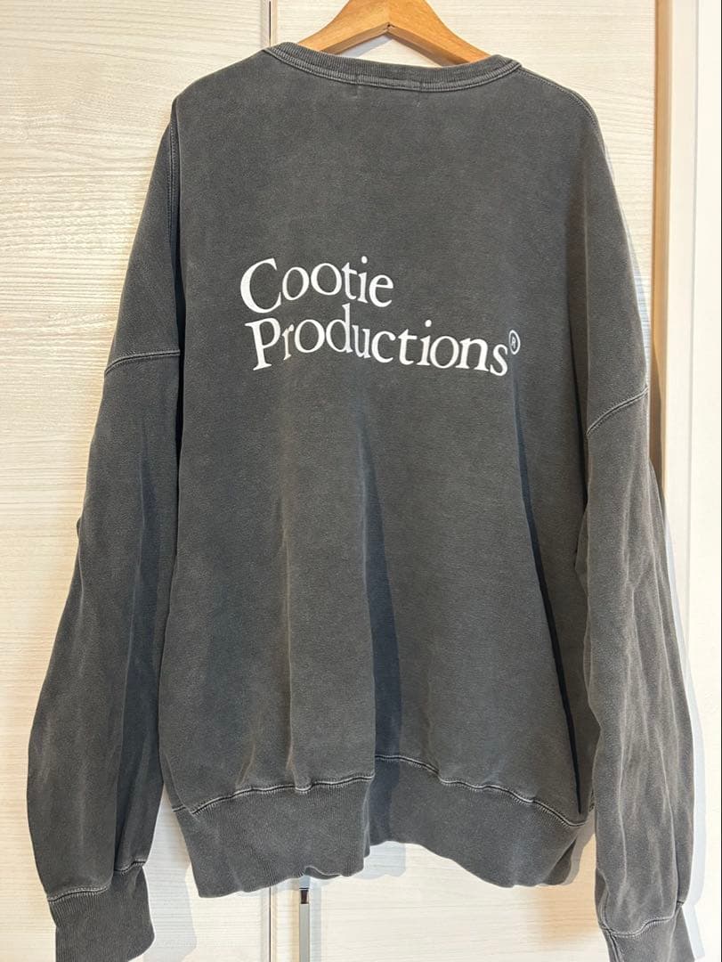 COOTIE PRODUCTIONS ピグメントダイ スウェット