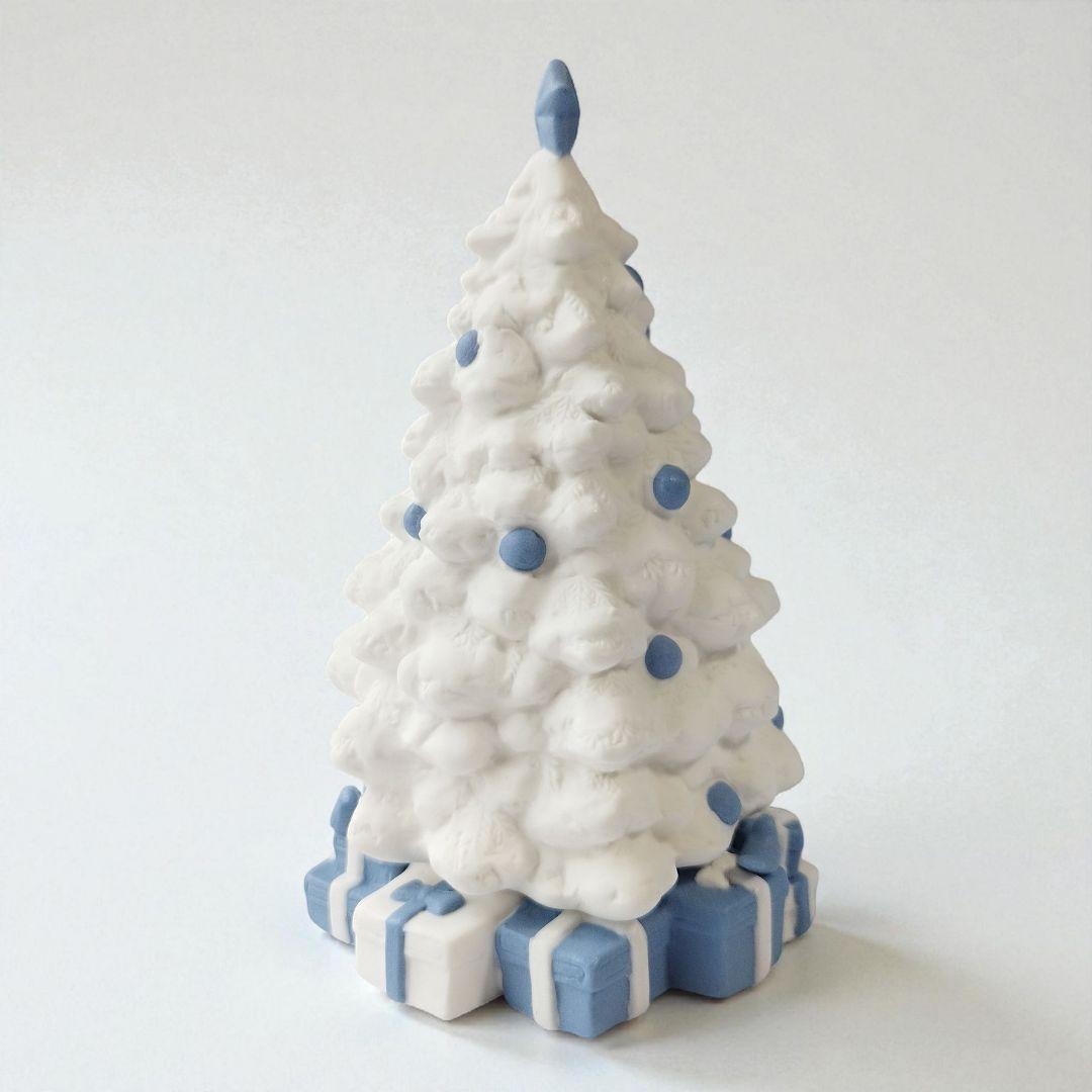 【美品】　ウェッジウッド　クリスマスツリー　置物　陶器