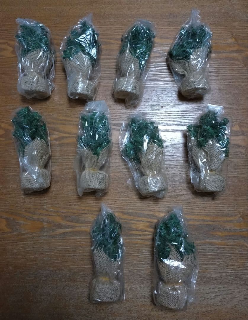 TOYMYTOY クリスマスツリー 20cm 10個セット