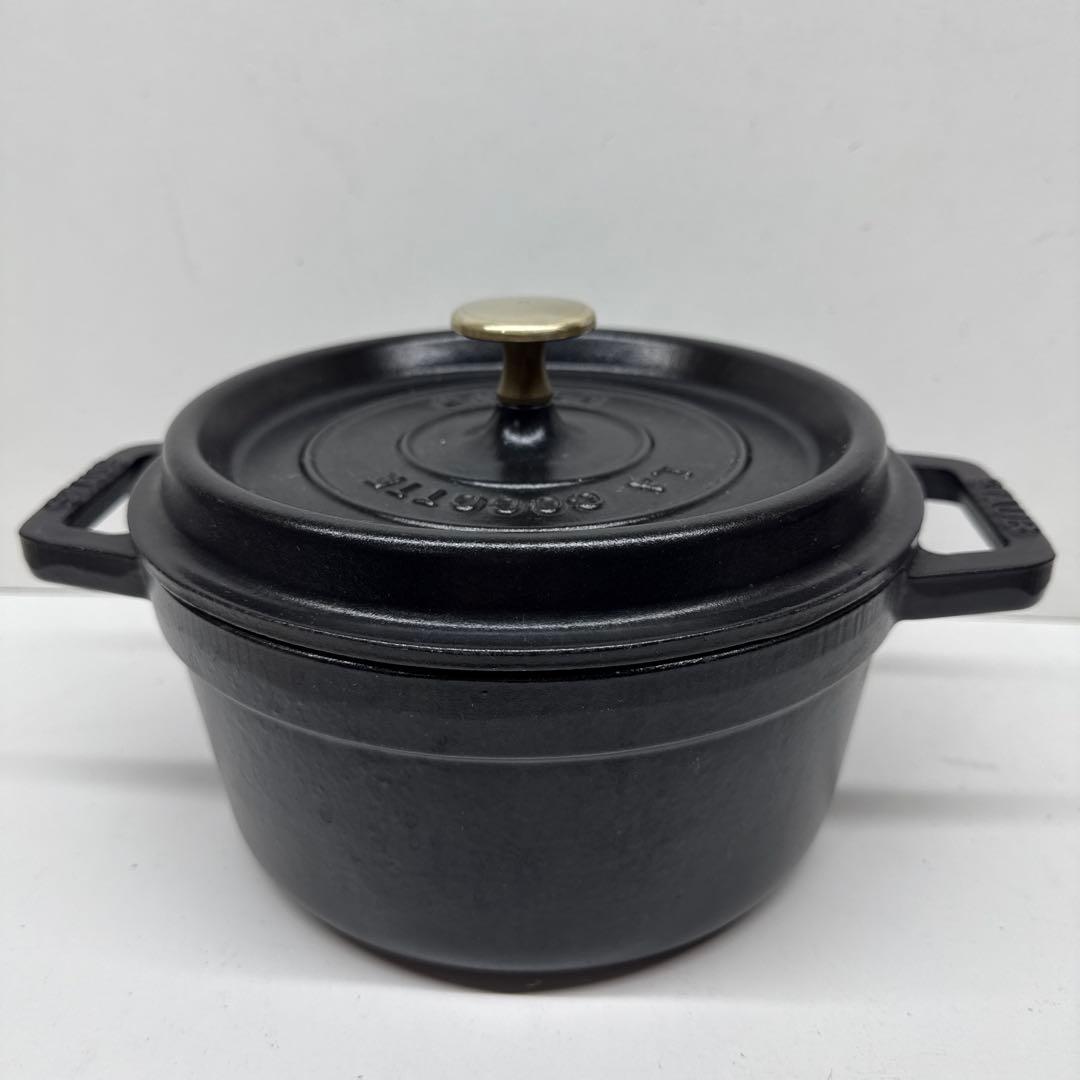 STAUB La Cocotte 黒 鍋 20センチ ストウブ 両手鍋