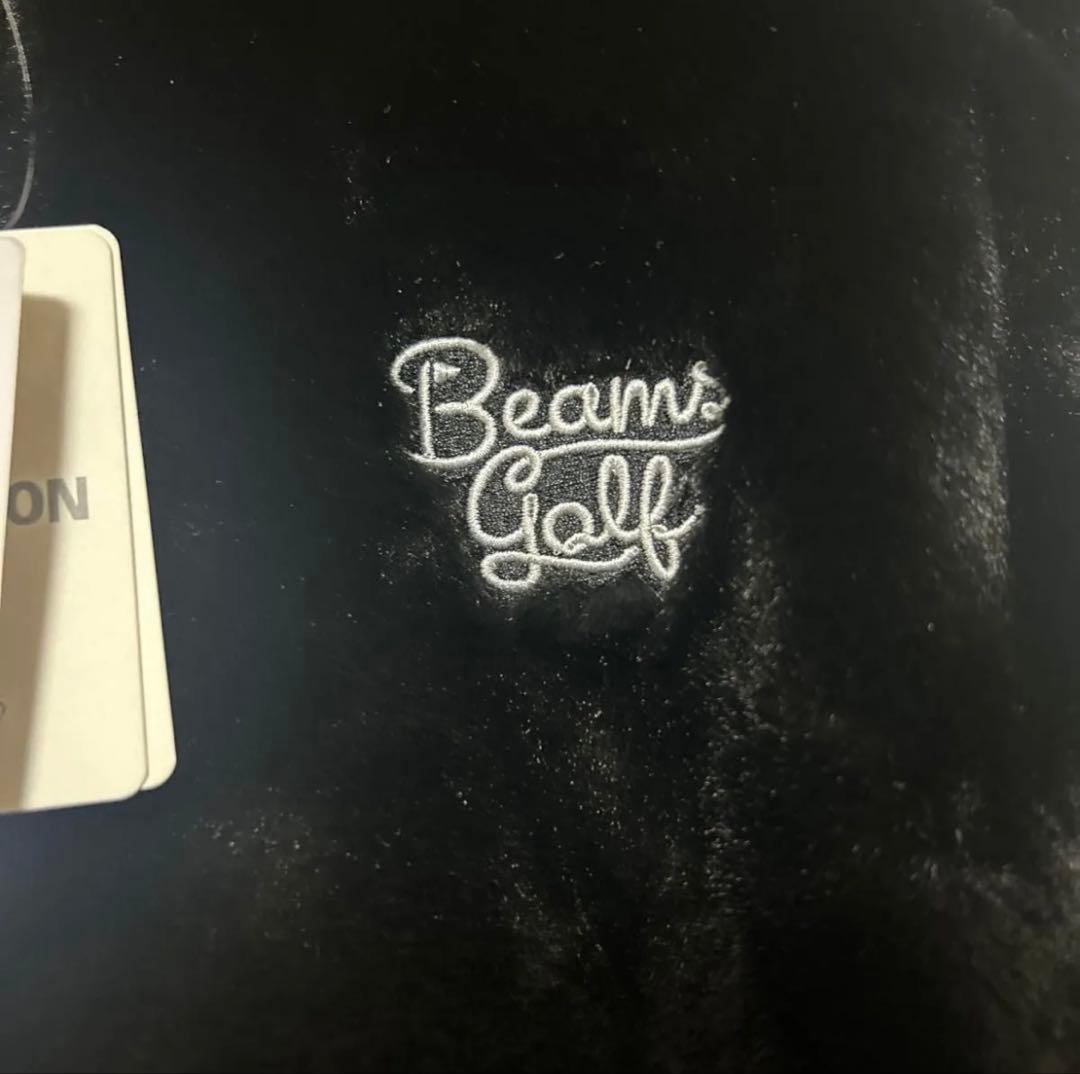 BEAMS GOLF ボア　中綿　ドッキング　ワンピース　ブラック　Mサイズ