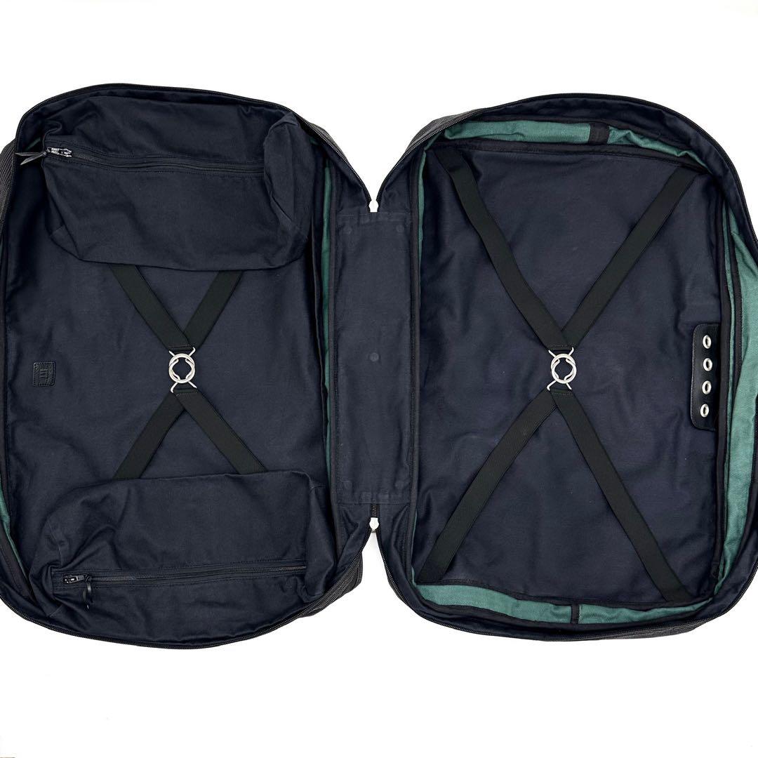 良品 dunhill AVORITIES ガーメントバッグ2way ブラック