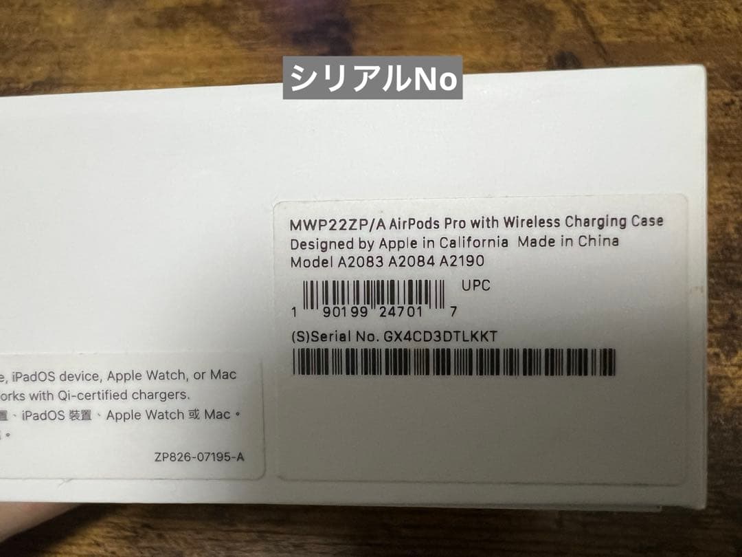 AirPods Pro（第一世代）本体