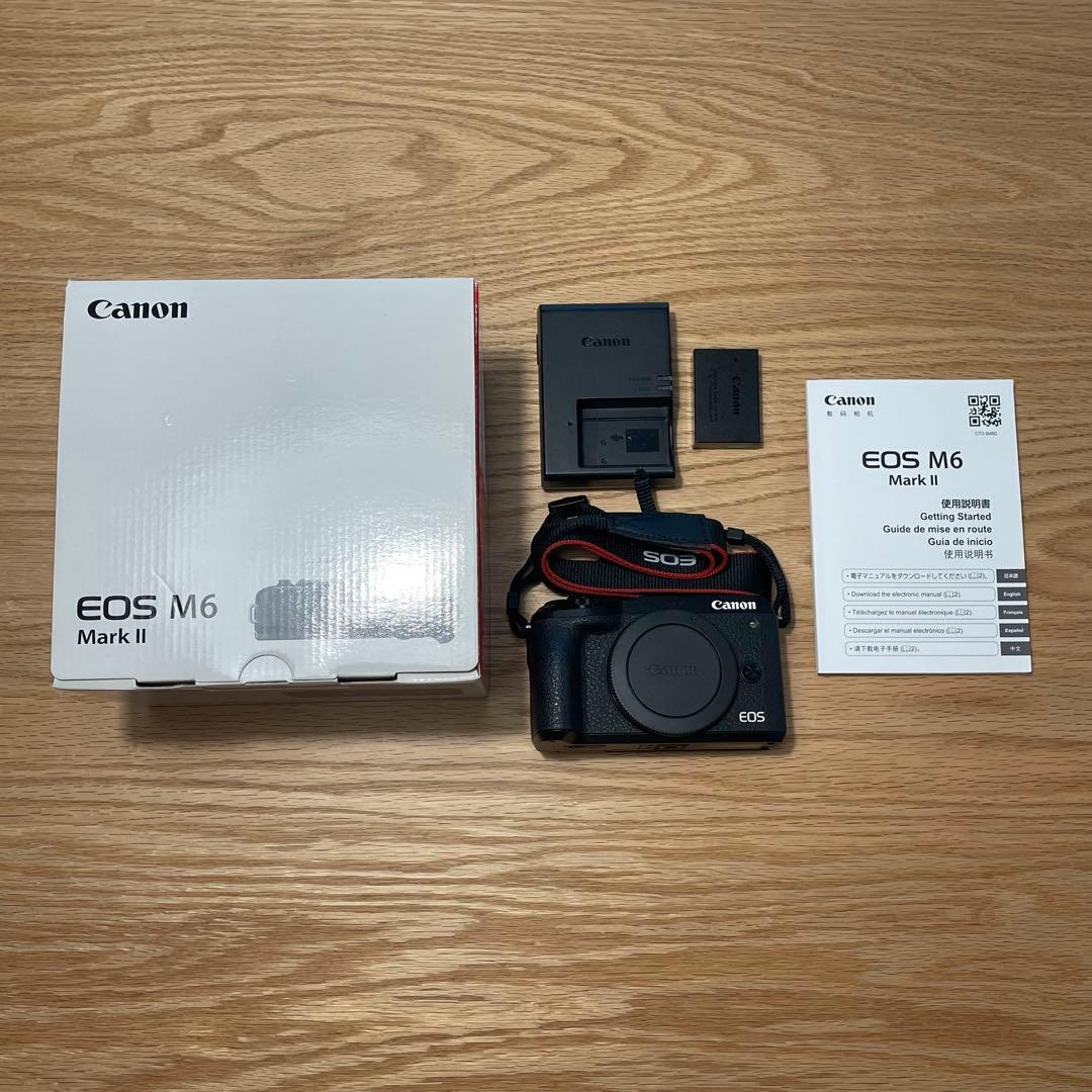 Canon キャノン EOS M6MarkII M6Mark2 ミラーレス一眼