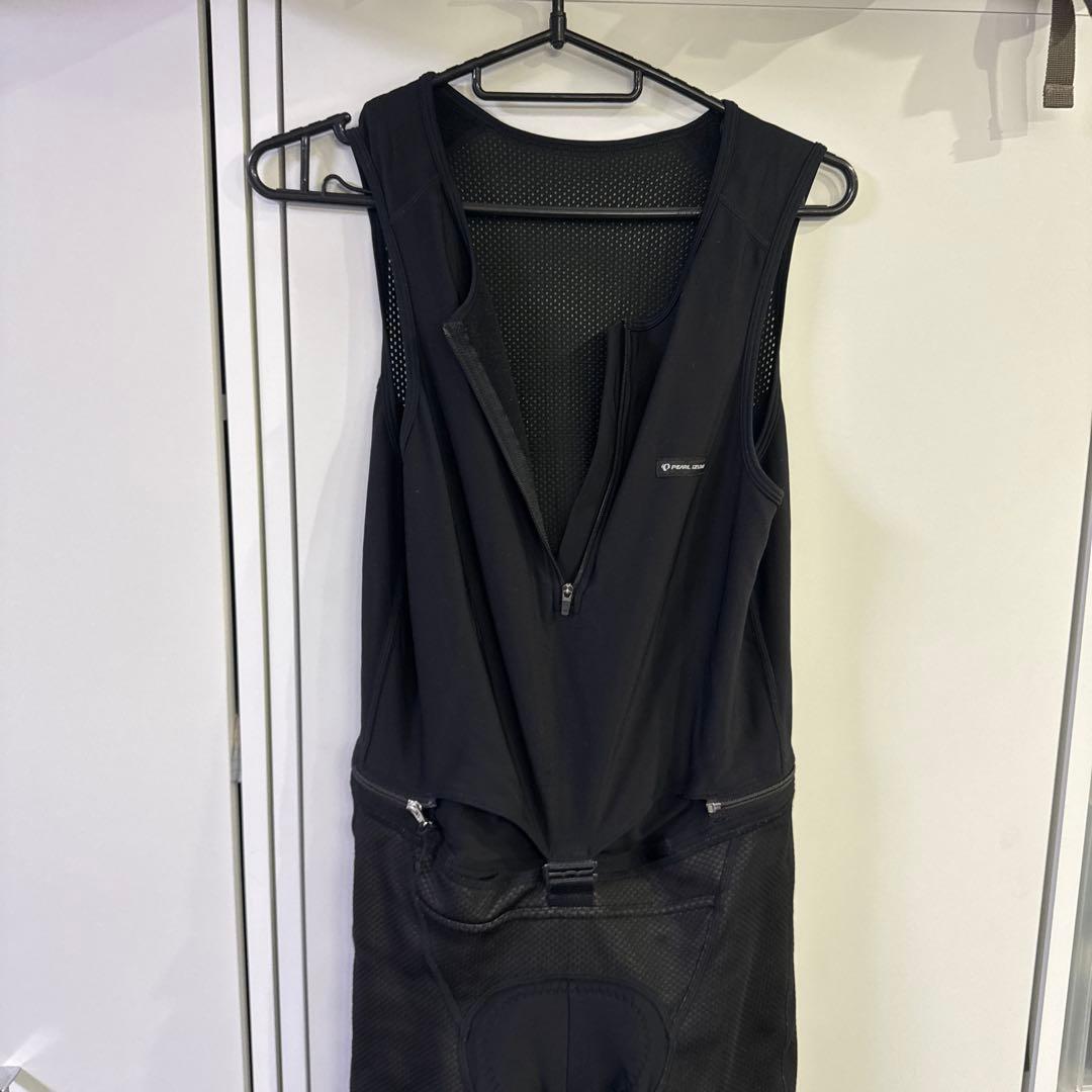 パールイズミ　ウィンターサイクルジャケット(M)　ビブタイツ(L)