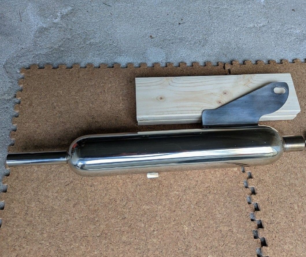 田中商会　カブ　キャプトンマフラー　JA45　JA10