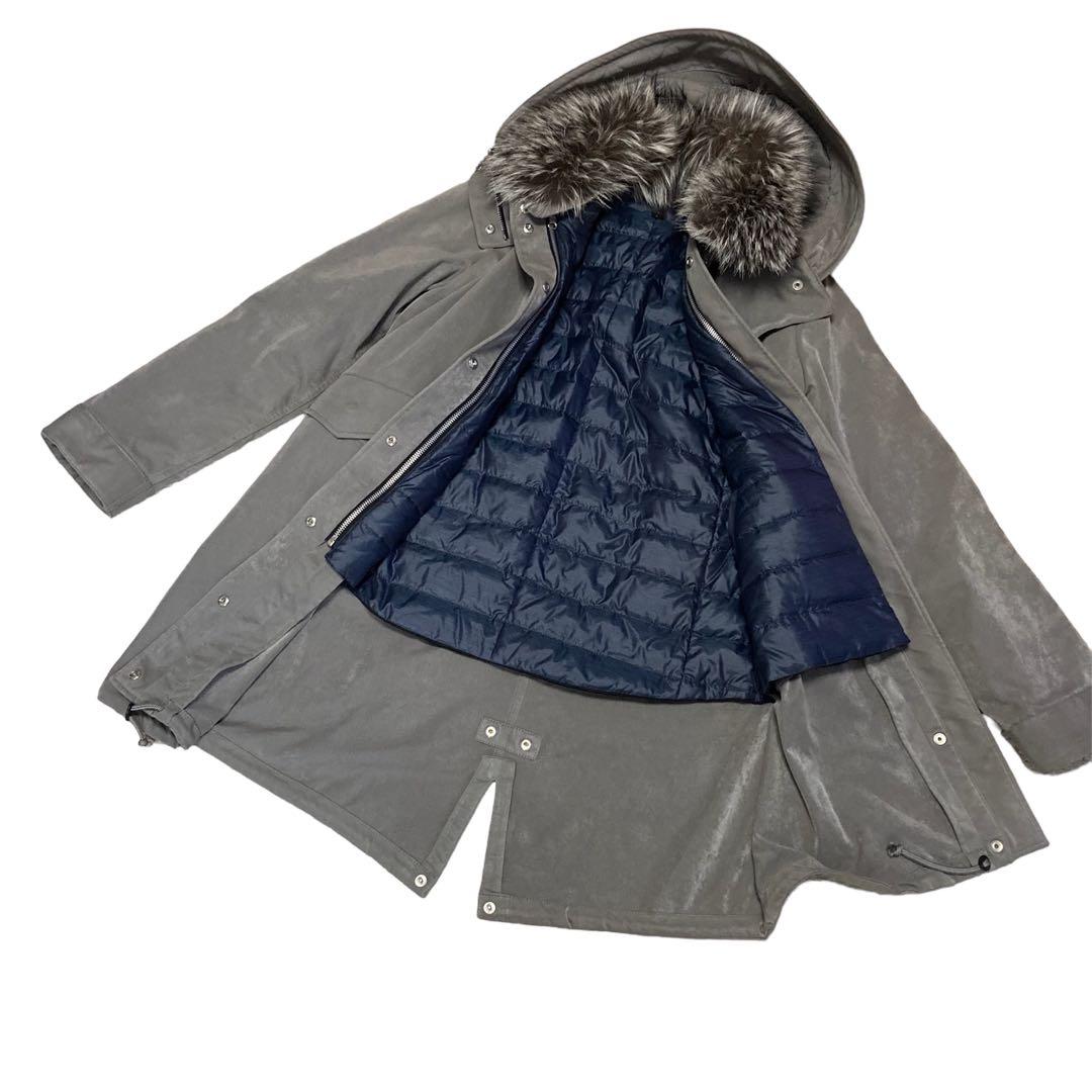 【KIYOKO TAKASE/キヨコタカセ】インナーダウン付モッズコート 9号