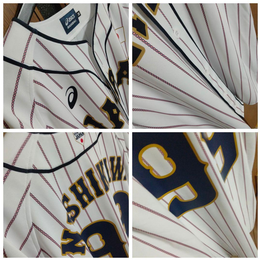 アシックス 侍ジャパン 2019 西川 遥輝 #99 ユニフォーム ホームモデル