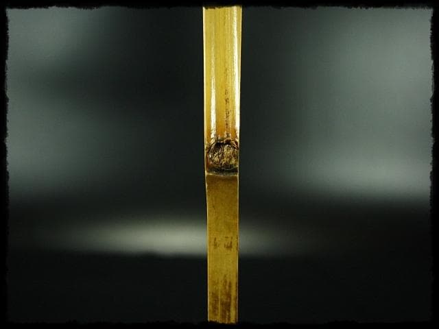 かげろう 銘 大徳寺 戸上 明道 宗春下削 茶杓 書付箱d72