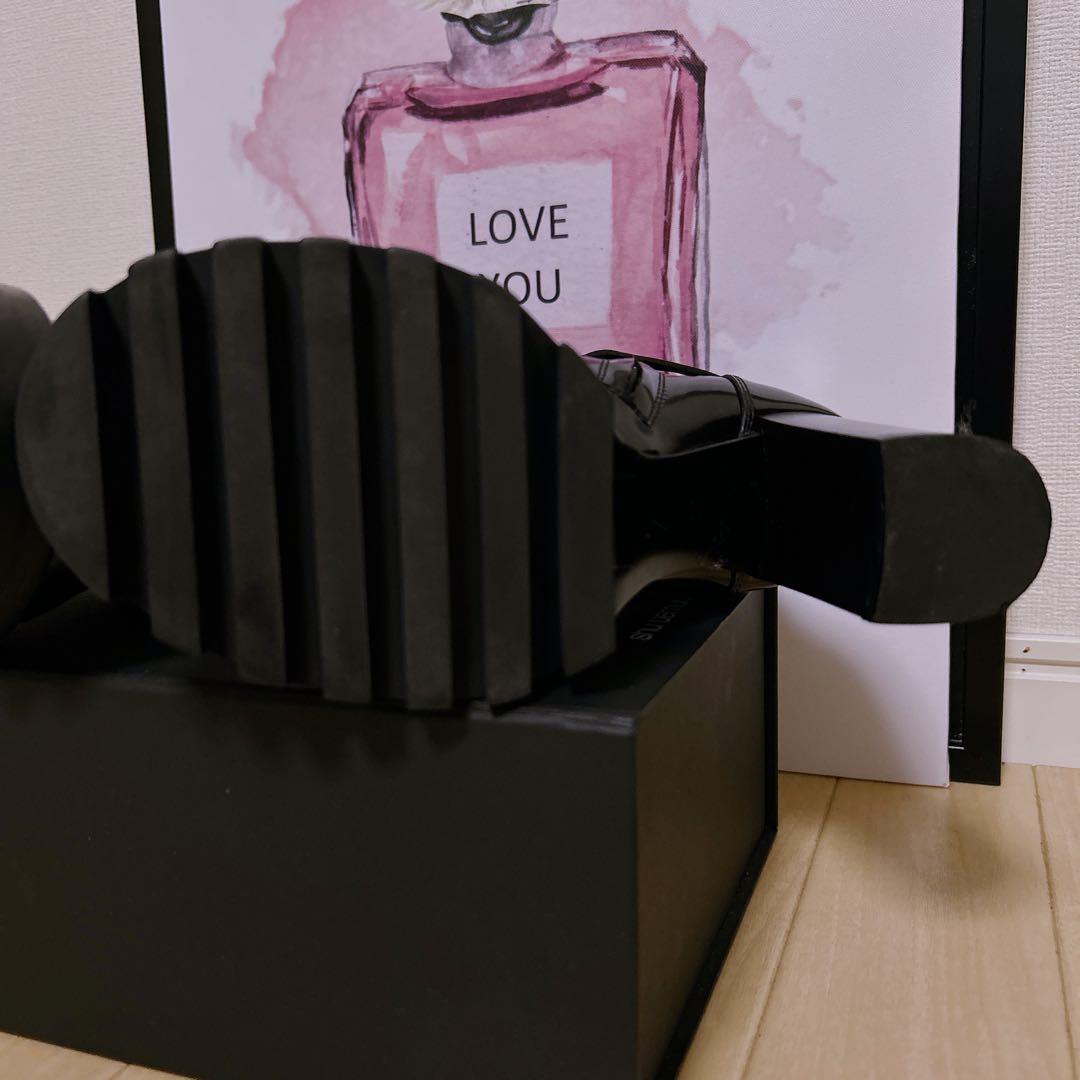 ルイヴィトン スタートレイルライン レザー レースアップアンクルブーツ ブラック