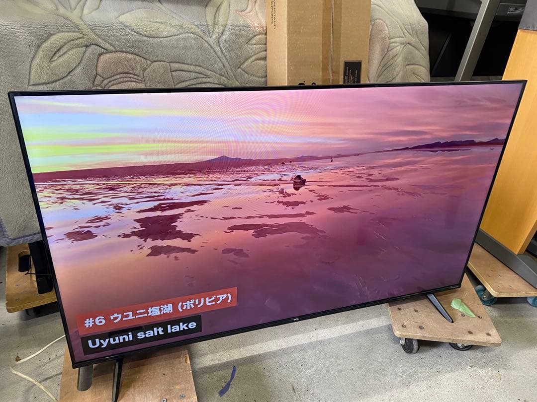 TCL チューナーレステレビ GoogleTV 50インチ2024年