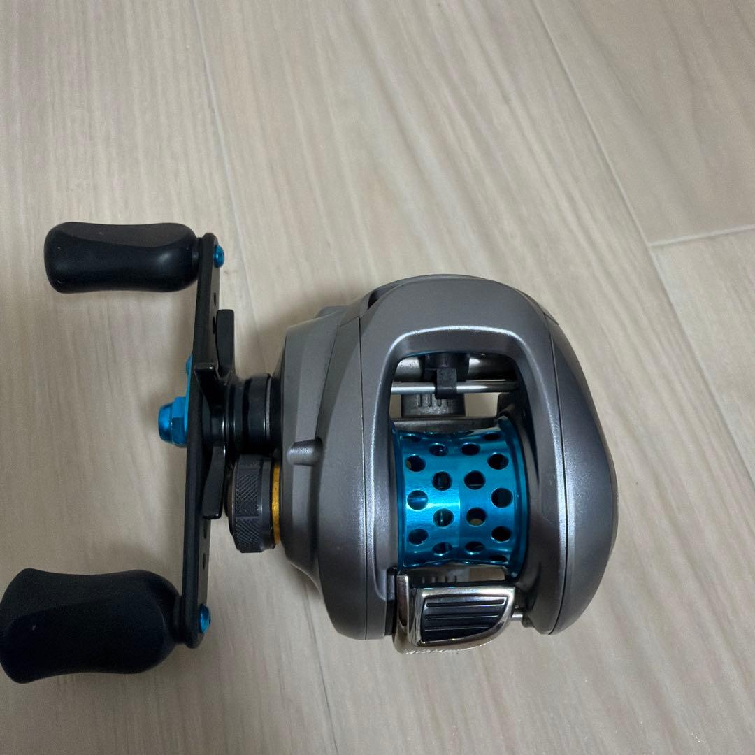 09アルデバラン KTFスプール、ハンドル、7.9ハイギア化　美品