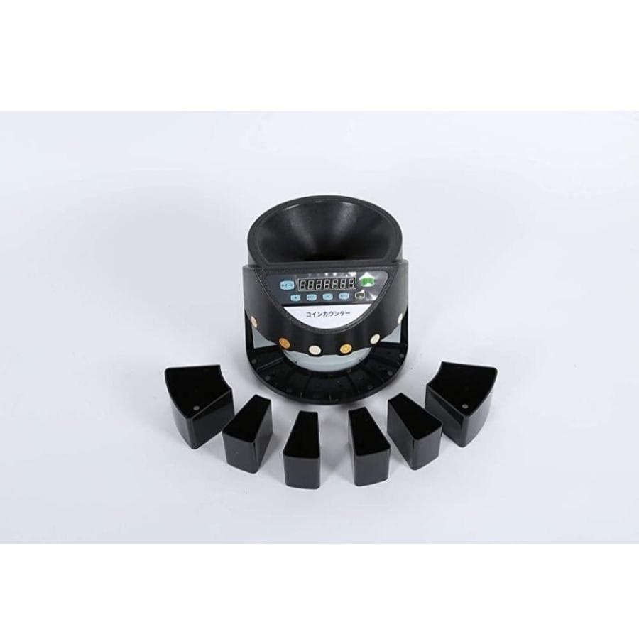 カウンター 黒 自動 硬貨計数機 高速 自動 日本語説明書 409