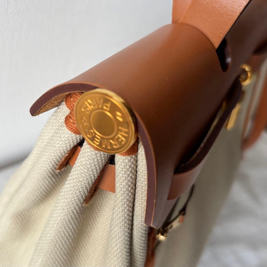 と*読様 エルメス エールバッグ ジップ31 Ｕ刻印