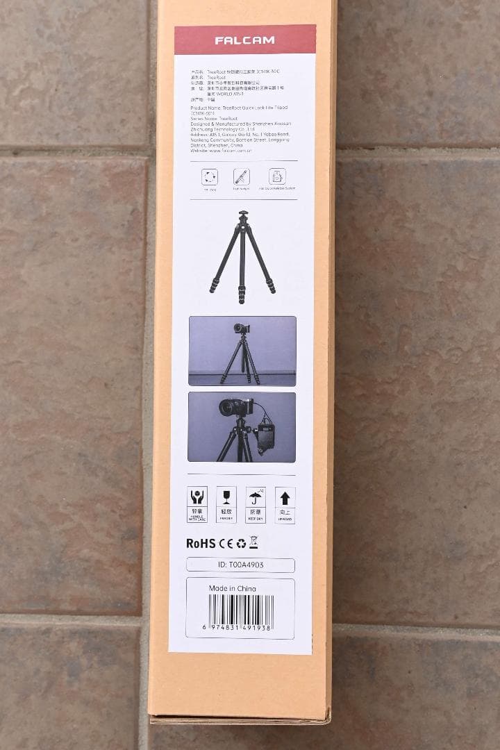 FALCAM TreeRoot Liteクイックロック三脚(C141K-301)