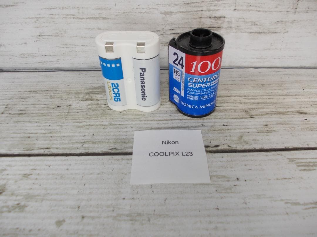 【動作良好】Nikon デジタルカメラCOOLPIX L23 レッド