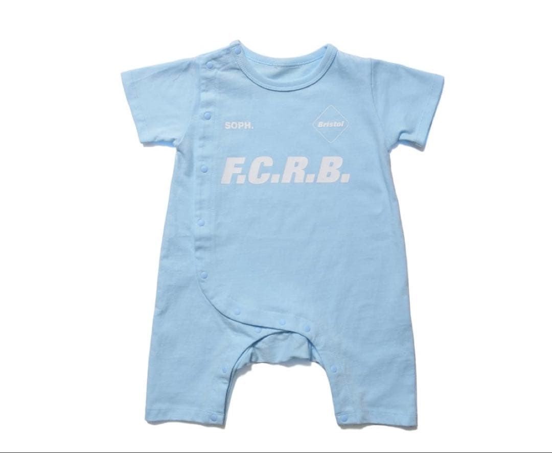 FCRB BABY SET LIGHT BLUE ベビー ロンパース 80 lo