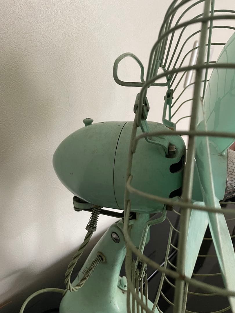 ジャンク品　昭和レトロ　三菱　扇風機