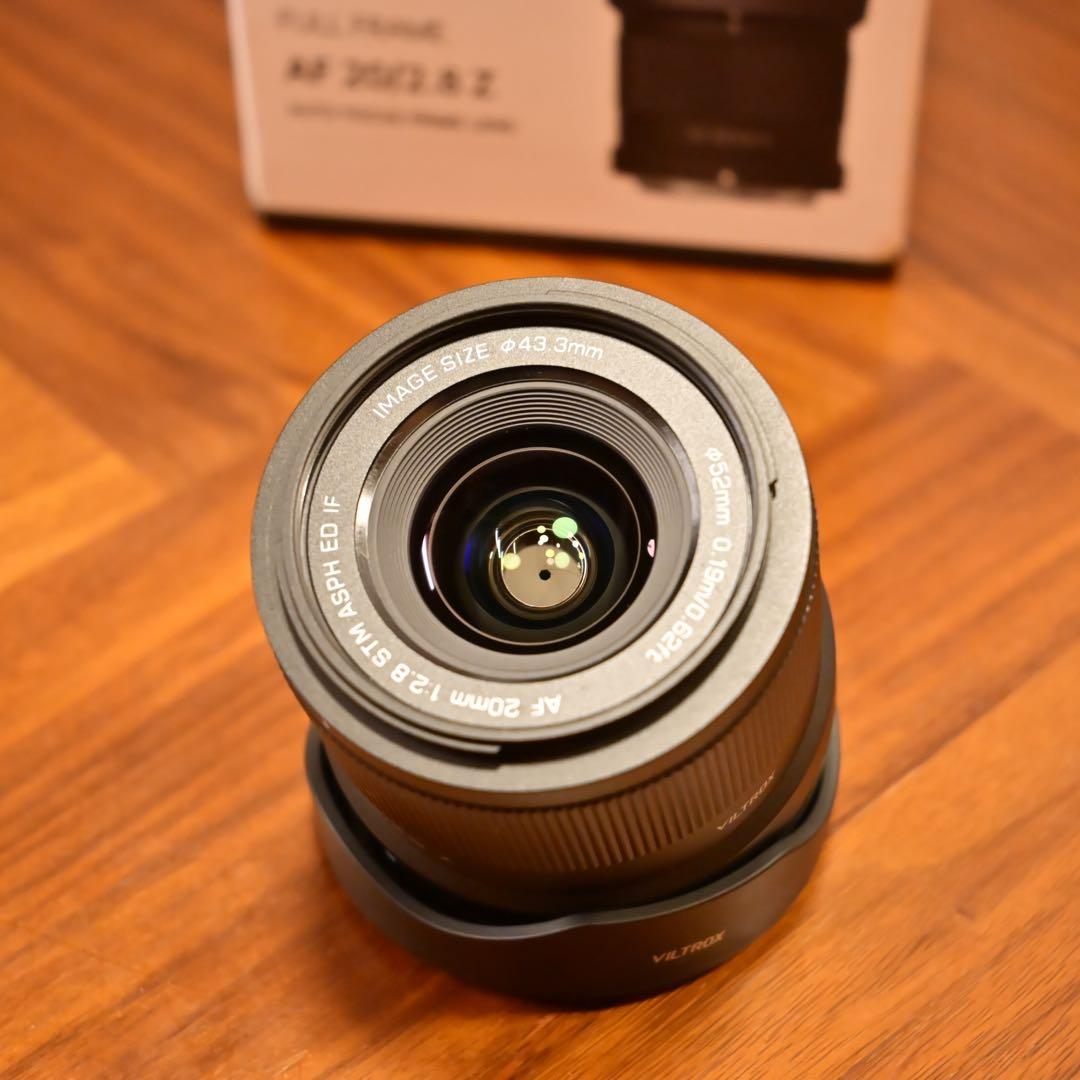 ほぼ新品 VILTROX AF 20mm F2.8 Zマウント ニコン