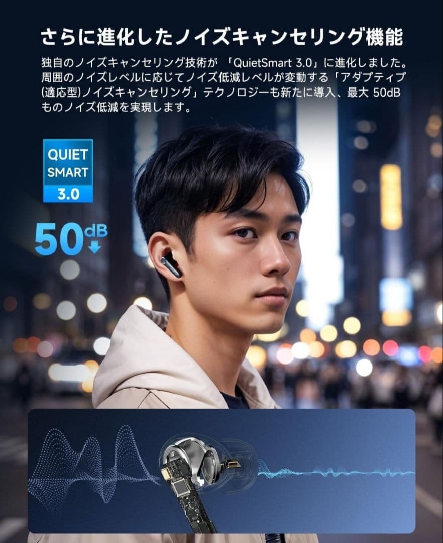 【新品未開封】EarFun Air Pro 4 ワイヤレスイヤホン