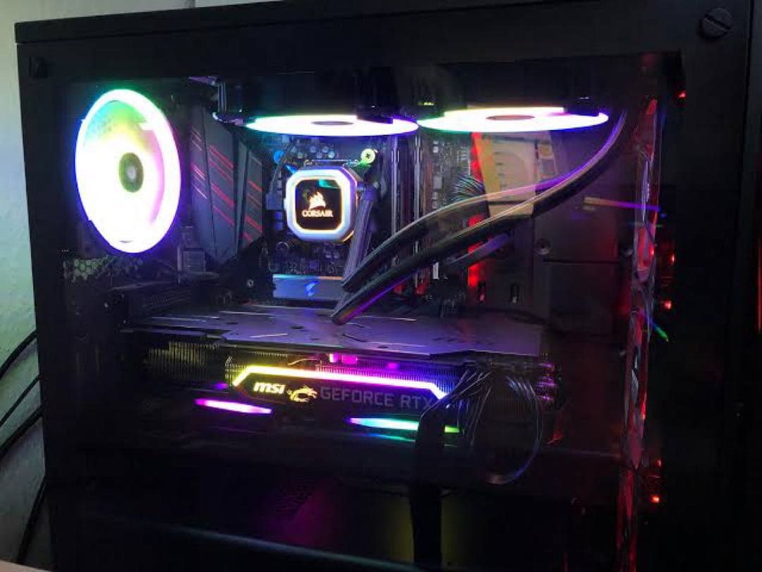 ほぼ未使用美品　MSI GeForce RTX2080 おまけRBG突っ張り棒