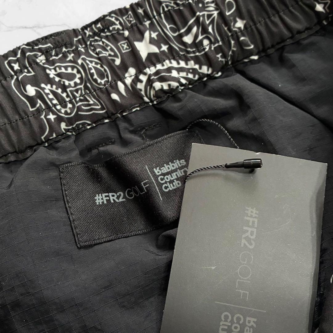 【タグ付き】#FR2 GOLF ゴルフ 中綿スカート レディース ペイズリー柄