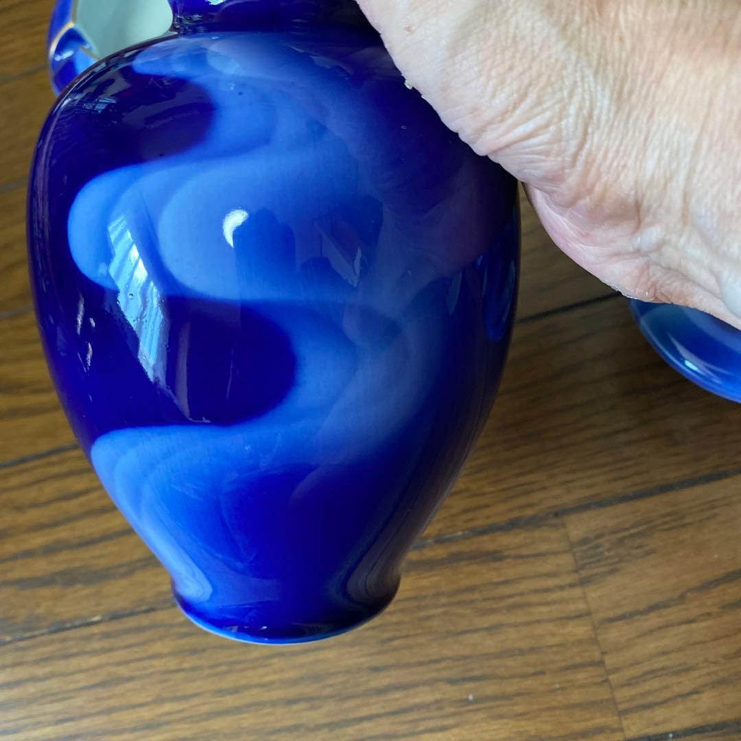 期間限定最終処分特価深川製磁　おもてなしセット　美術品　茶器セットと花瓶二個灰皿