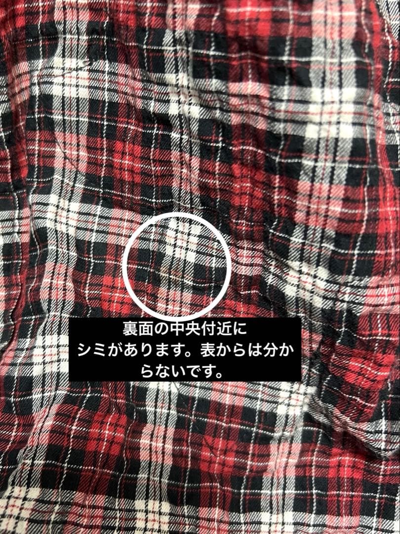 Chrome Hearts クロスパッチ チェック柄シャツ ウエスタン xs