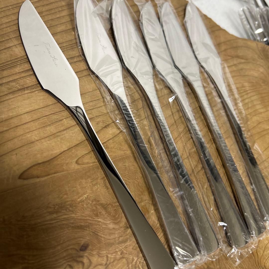 新品　Edin Burgh 18-10 ステンレス カトラリー24本　燕振興