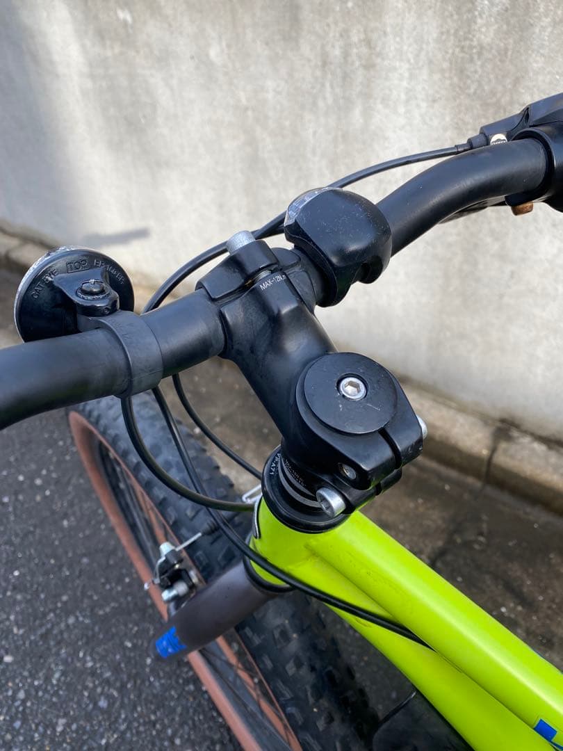 整備済 マウンテンバイク MTB 自転車 子供 24インチ 美品 綺麗 ファット